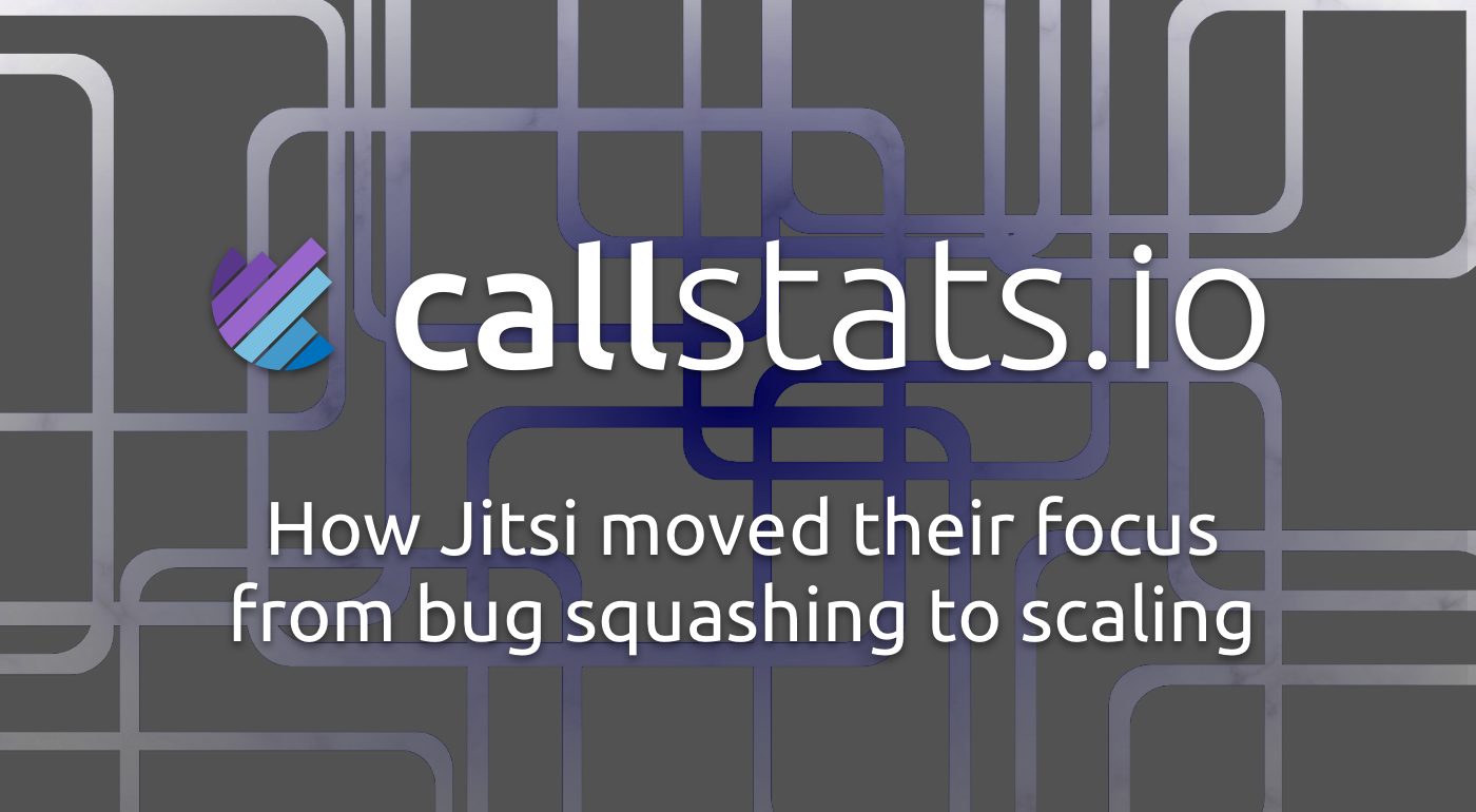 How Jitsi moved their focus from bug squashing to scaling.