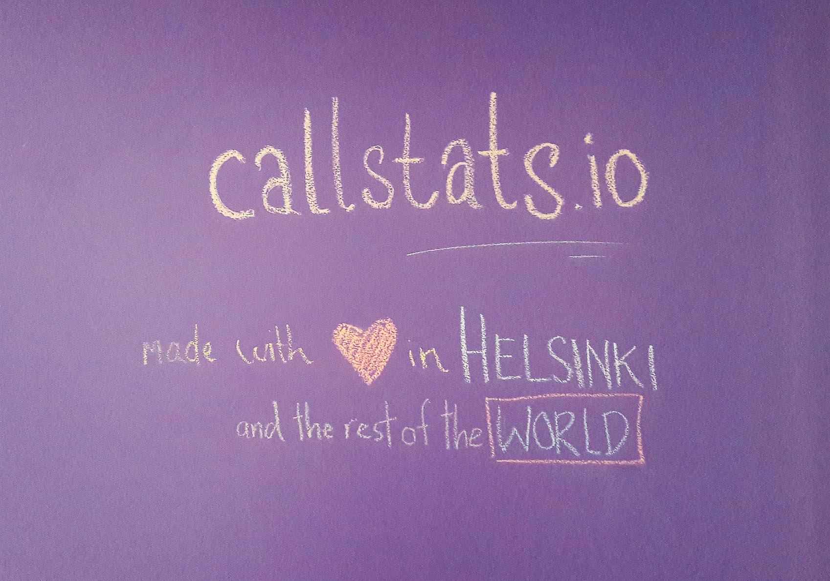 callstats.io: made with heart in helsinki and the rest of the world.