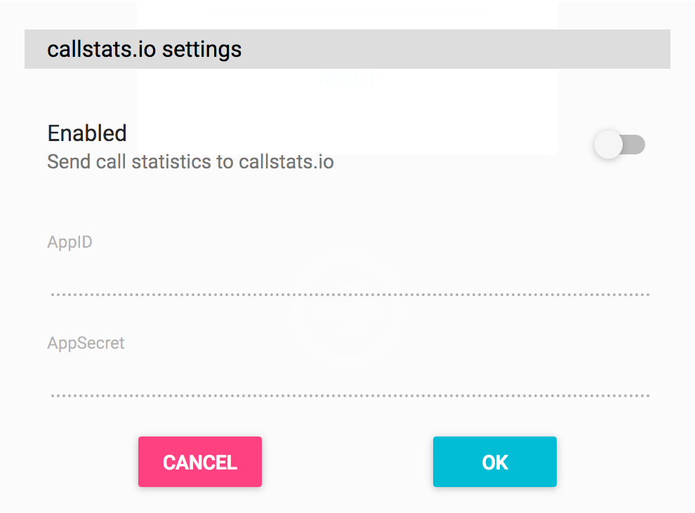 Enabling callstats.io in JsSIP settings